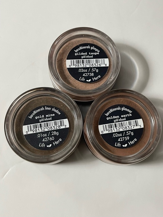 bareMinerals Other - I.d. bareMinerals Gold Mine Liner Gilded Taupe Golden Earth Eyeshadow Set